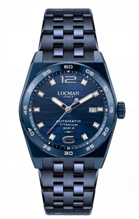 Stealth titanio blu automatic 42 mm