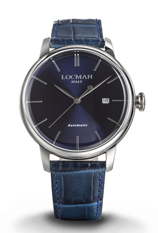 1960 uomo automatico blu