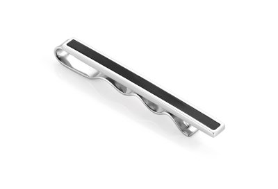 Fermacravatta strong diamond black & white