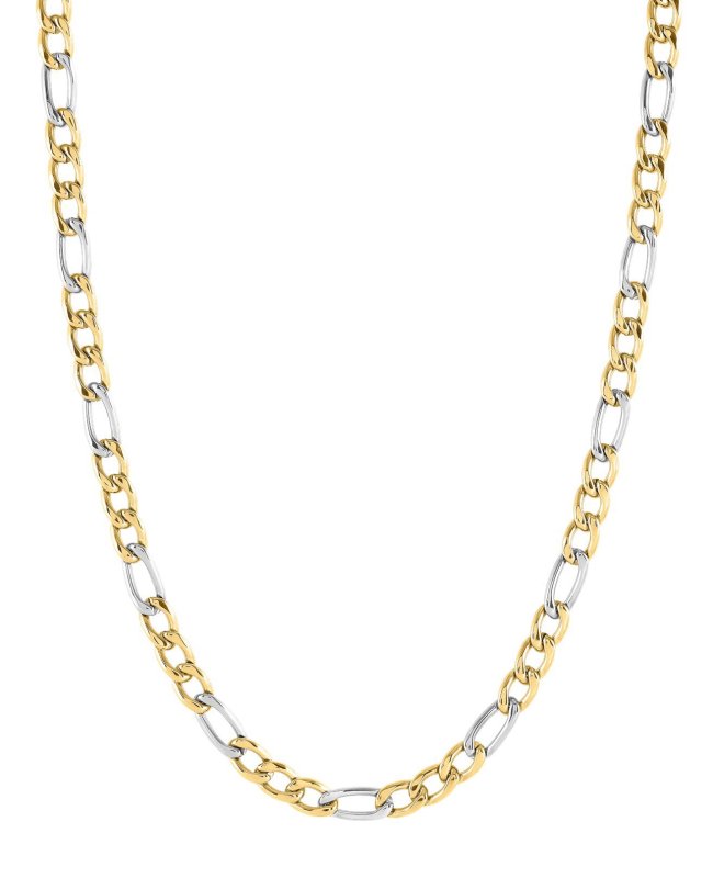 Collana b-yond 3+1 acciaio bicolore