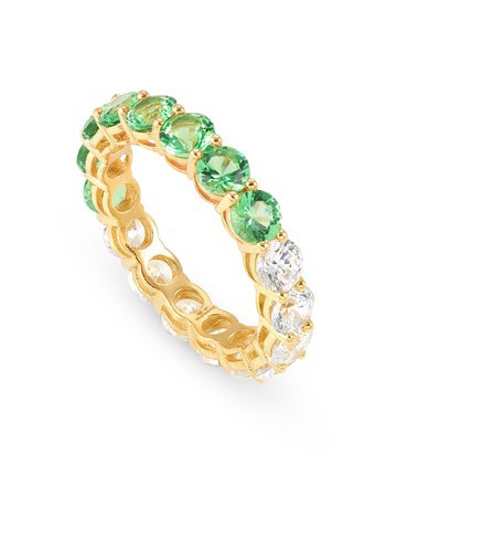 Anello Chic&Charm  pietre verdi gt
