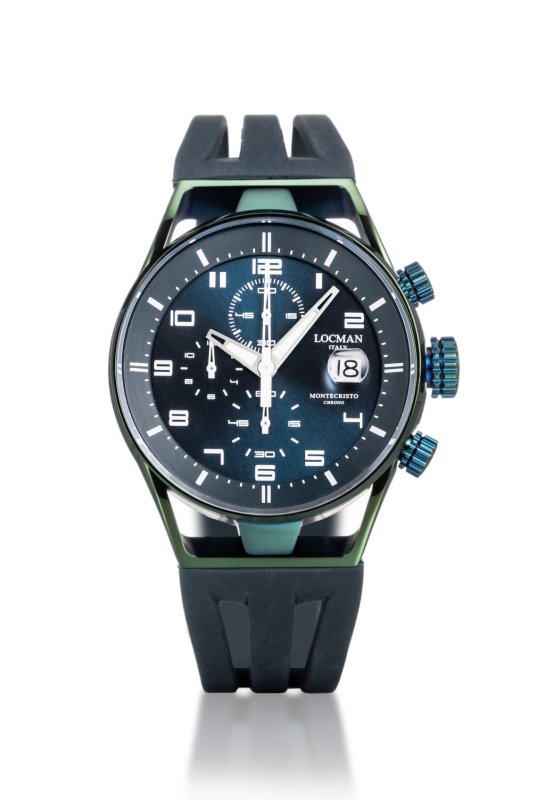 Montecristo 41 mm crono pvd verde