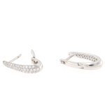 Orecchini a goccia con brillanti 0,50 ct - Foto 2