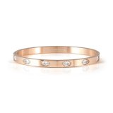 Bracciale pretty bangles s bianco rg - Foto 1