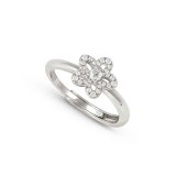 Anello sweetmadame arg pavé fiore - Foto 1