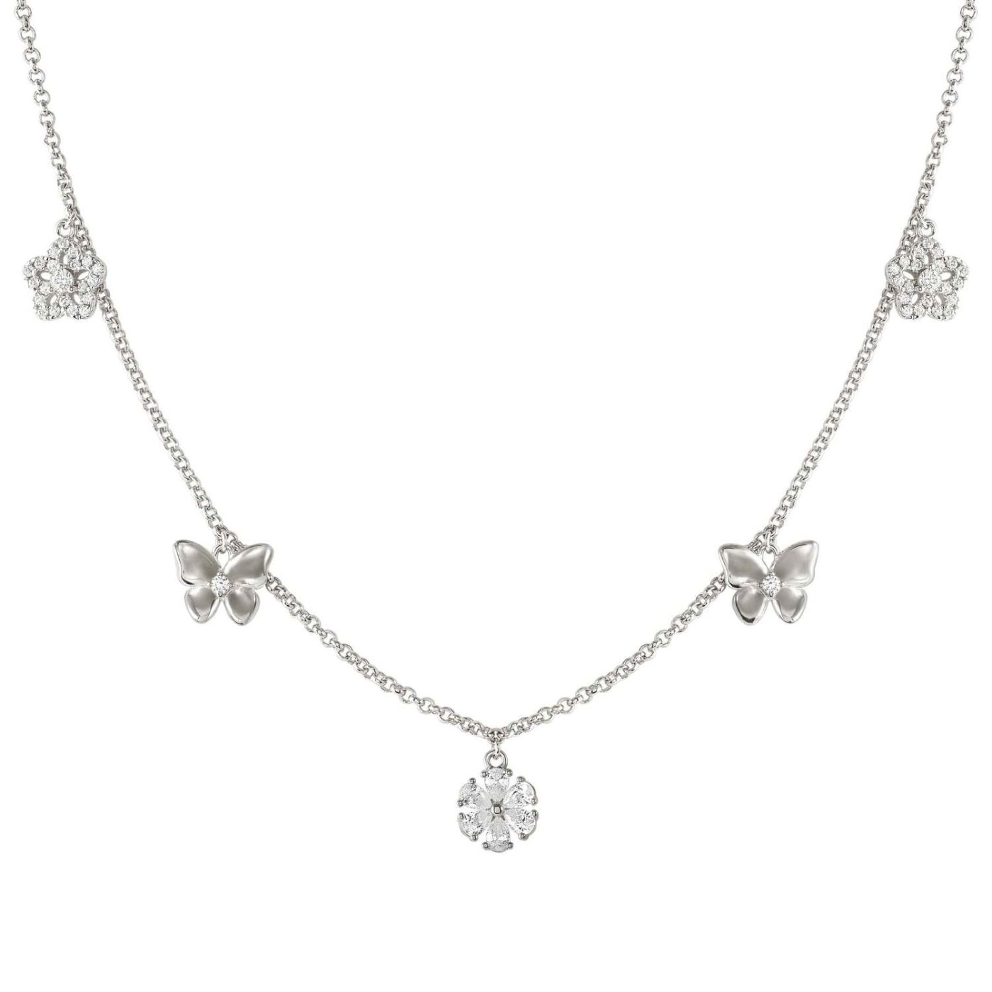 Collana sweetmadame arg pendenti mix